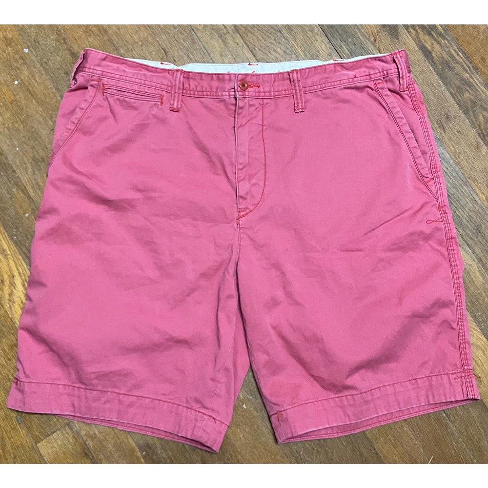 Ralph Lauren Mens Sz 40 Bermuda Chino Salmon Shorts